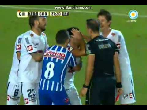 Quilmes vs Godoy Cruz (1-3) Primera División 2016 Fecha 14 Zona 1