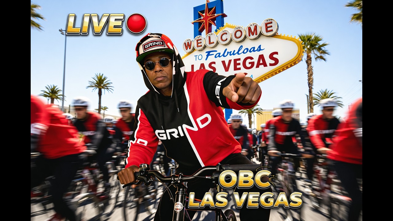 Fremont Street to Vegas Sign LIVE 🔴 OBC Las Vegas Ride 2026