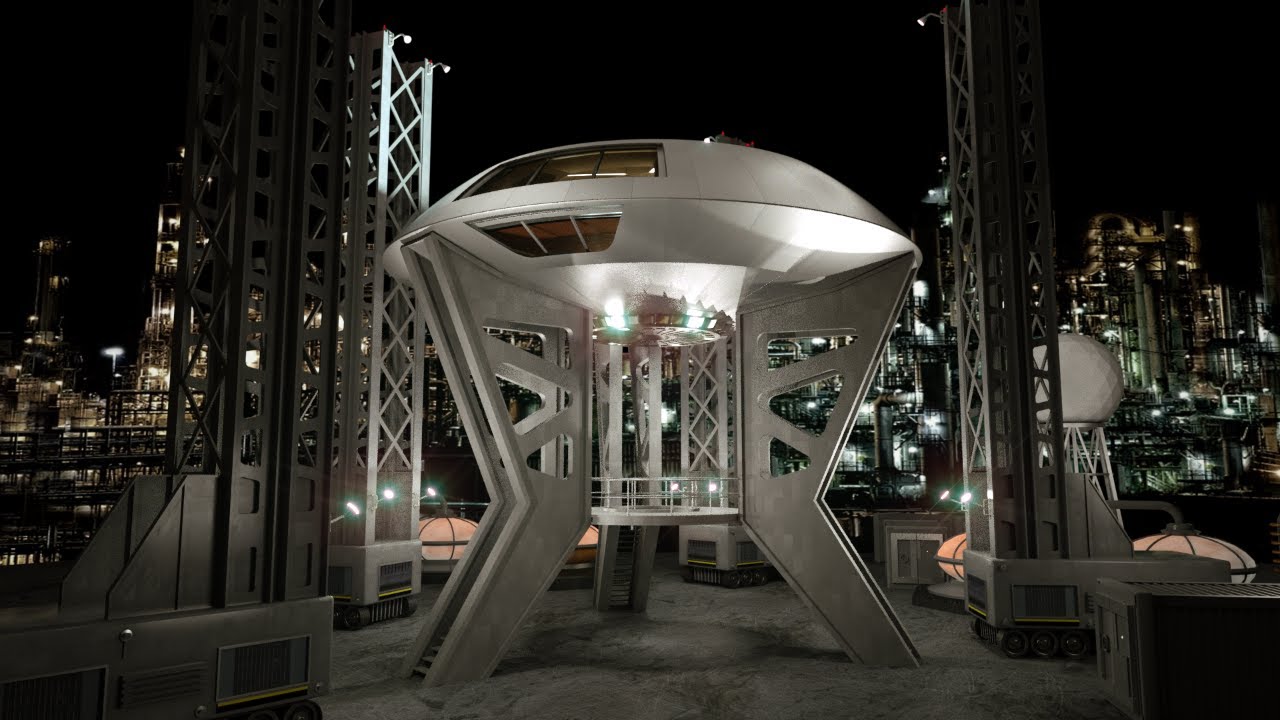 Lost in Space - The Jupiter 2 - A Grand Tour and Launch Sequence