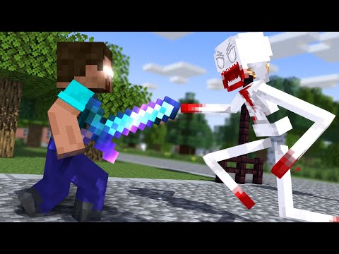 Herobrine VS SCP-096 (Minecraft Animation)