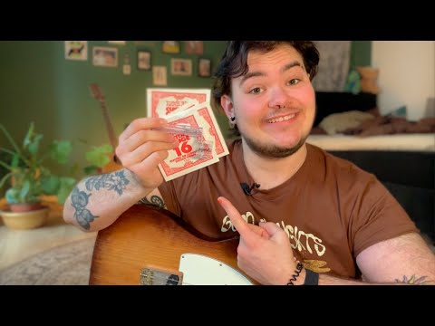 Gitarrensaiten wechseln | Beispiel E-Gitarre Fender Telecaster