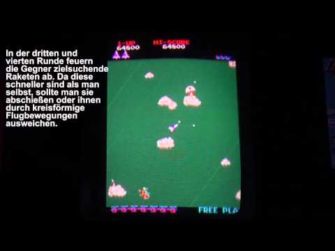 Time Pilot (Konami, 1982) Arcade Cocktail Spielautomat