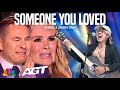 All the judges cried hearing the song Someone You Loved | with an extraordinary voice on the America
