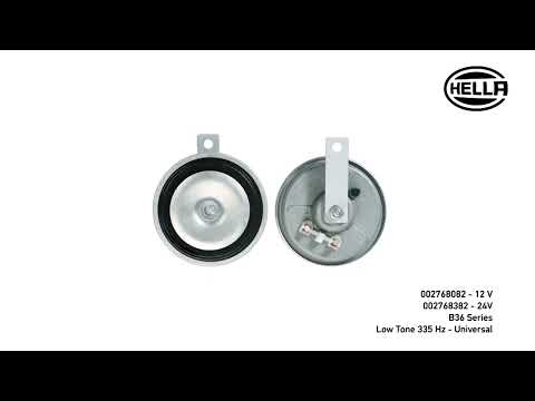 002768082 - Full Tone Horn B36, Low Tone 335 Hz