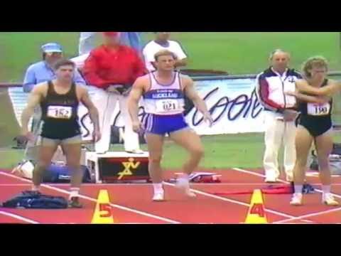 1988 New Zealand National Championships Mens 100m Final