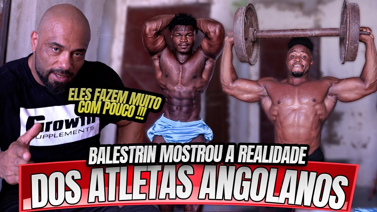 BALESTRIN MOSTROU A REALIDADE DOS ATLETAS ANGOLANOS !!!!