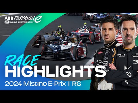 フォーミュラE 第6戦 ミサノ（イタリア）決勝レースハイライト動画