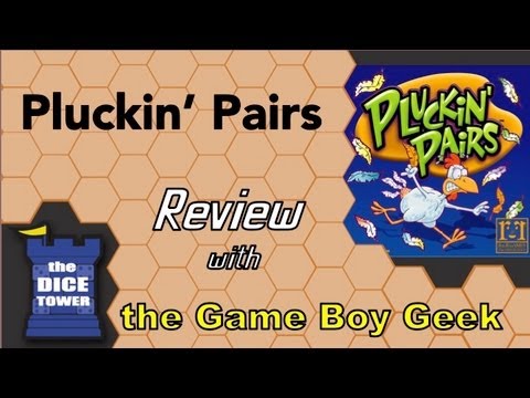 Dice Tower - The Game Boy Geek Reviews Pluckin' Pairs