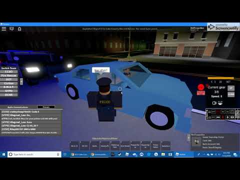 Greek Township Police patrol|Part 1|Im Officer!!
