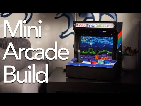 Build a PortaPi Mini Tabletop Arcade!