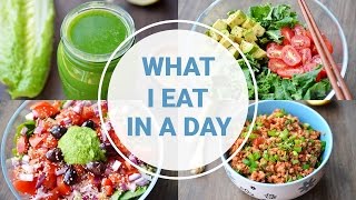 What I Eat In A Day | HEALTHY VEGAN RECIPES