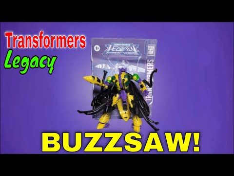 Transformers Legacy Buzzsaw - GotBot True Review NUMBER 978
