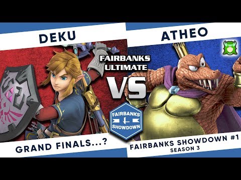 Fairbanks Showdown #1 S3: Deku (Link) vs Atheo (K Rool, Palu) - SSBU Grand Finals..? (Watch ending)