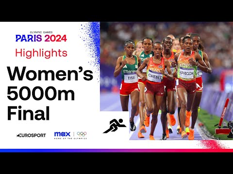 THRILLING FINISH! 🔥 | Women's 5000m Final Highlights | #Paris2024 #Olympics