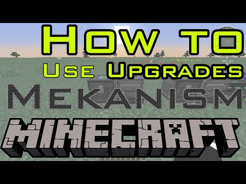 How to Utilize Upgrades with Mekanism - Minecraft