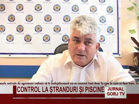 Control la ștranduri și piscine