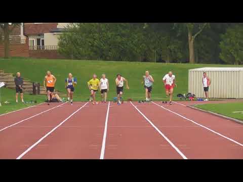100m men M60 division 2