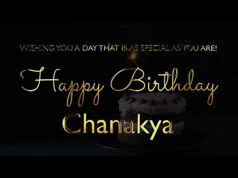 Happy Birthday Chanakya