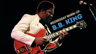 B.B. King Blues Licks // Wednesday Warm-up 🔥