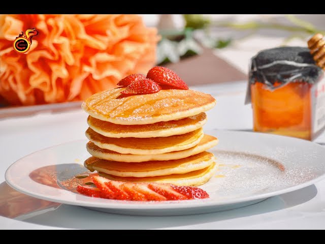 Pronunție video a pancake în Engleză