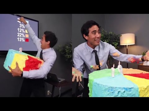 amazing birthday biggest cake | zach king Magic