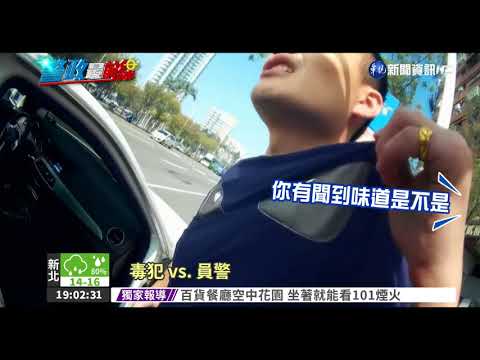 警查違停抓到毒蟲 男抓狂反嗆