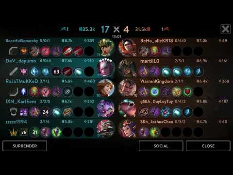 Vainglory T10s | Malene gameplay