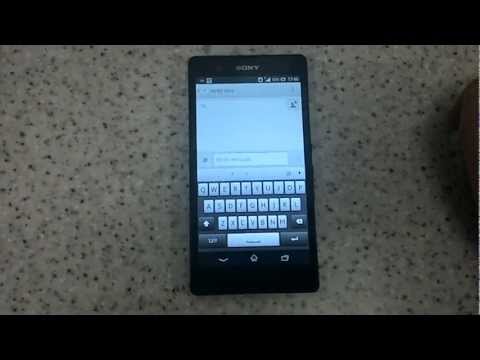 Sony Xperia missing dot on keyboard