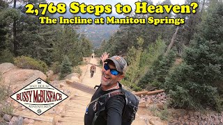Climbing "The Incline" in Manitou Springs, Colorado!