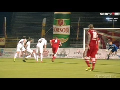 Simon Attila gólja a DVTK - MVM-Paks mérkőzésen