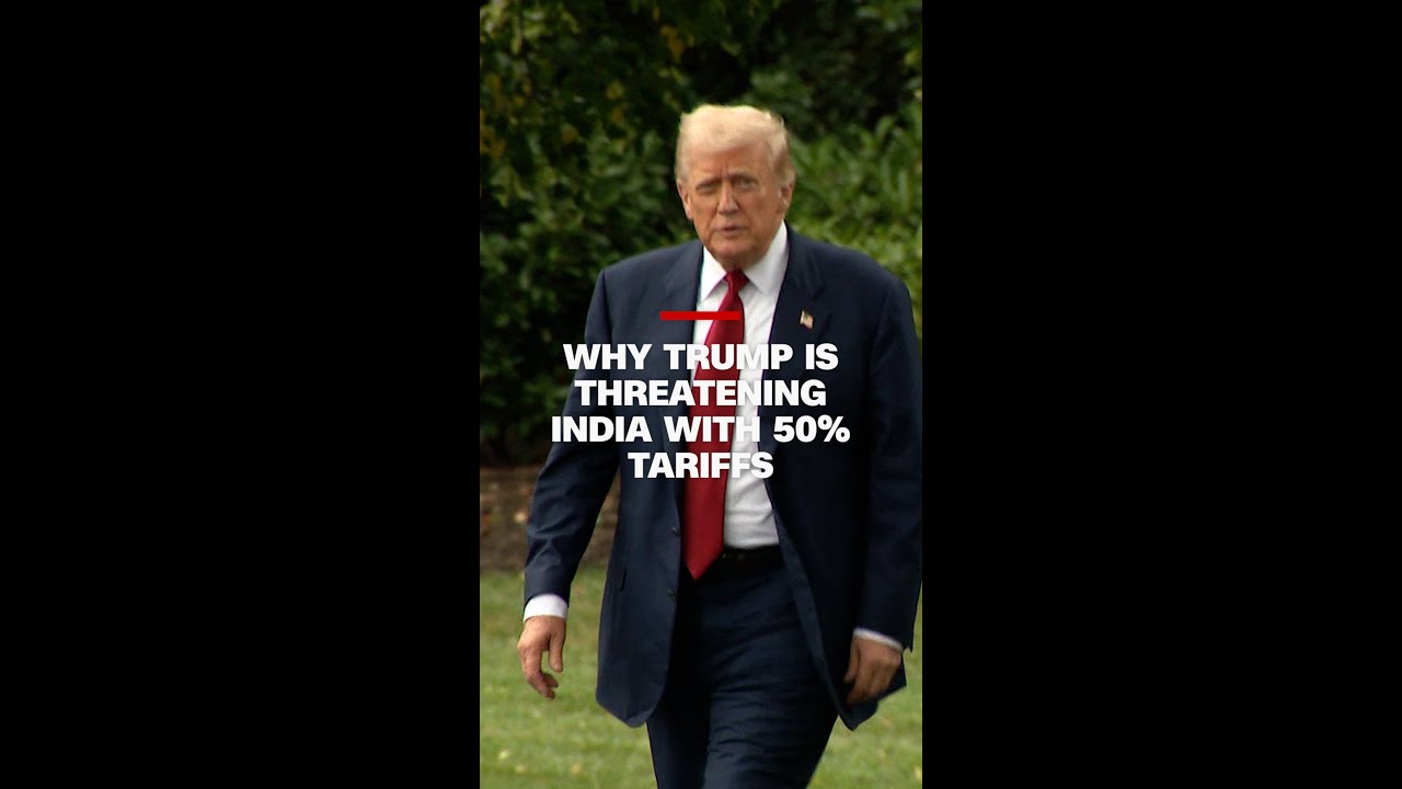 Why Trump is threatening India with 50% tariffs