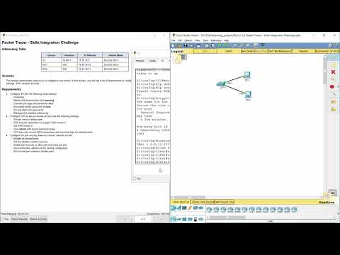 [CCNA v6] Packet Tracer 5.3.1.2 Skill Integration Challenge