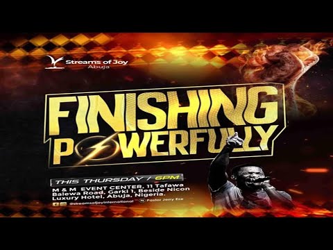 FINISHING POWERFULLY [PART 1] || WORD & FIRE || 6TH NOVEMBER 2025
