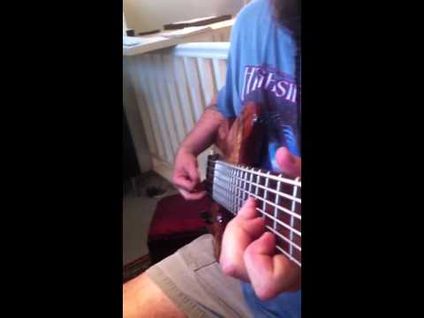 Neck view of damian erskine's 'Who by now' groove