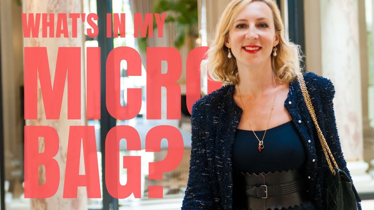 What's in my Micro Bag? -  with The Style Whisperer Aleksandra Olenska