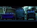 Cars 2006 Lightning McQueen Destroys Radiator Springs European French