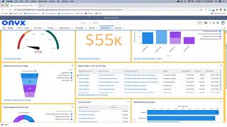 Salesforce Demo - Sales Dashboard Example
