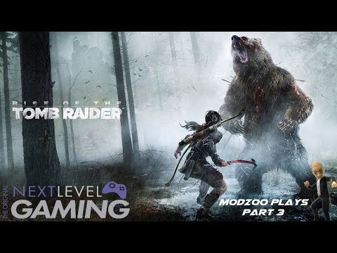 NLG Let's Play - Rise of the Tomb Raider Xbox One Gameplay Walkthrough with Modzoo. Part 3