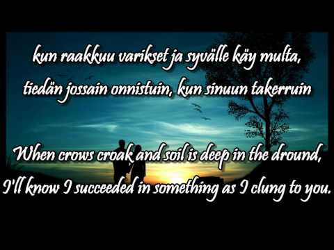 Oothan tässä vielä huomenna w/lyrics (english, finnish) - Johanna Kurkela