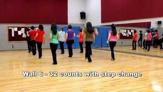 Big Country Sky - Line Dance (Dance & Teach in English & 中文)