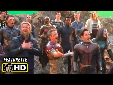 AVENGERS: INFINITY WAR & ENDGAME Secret Behind the Scenes Set Videos [HD] Marvel