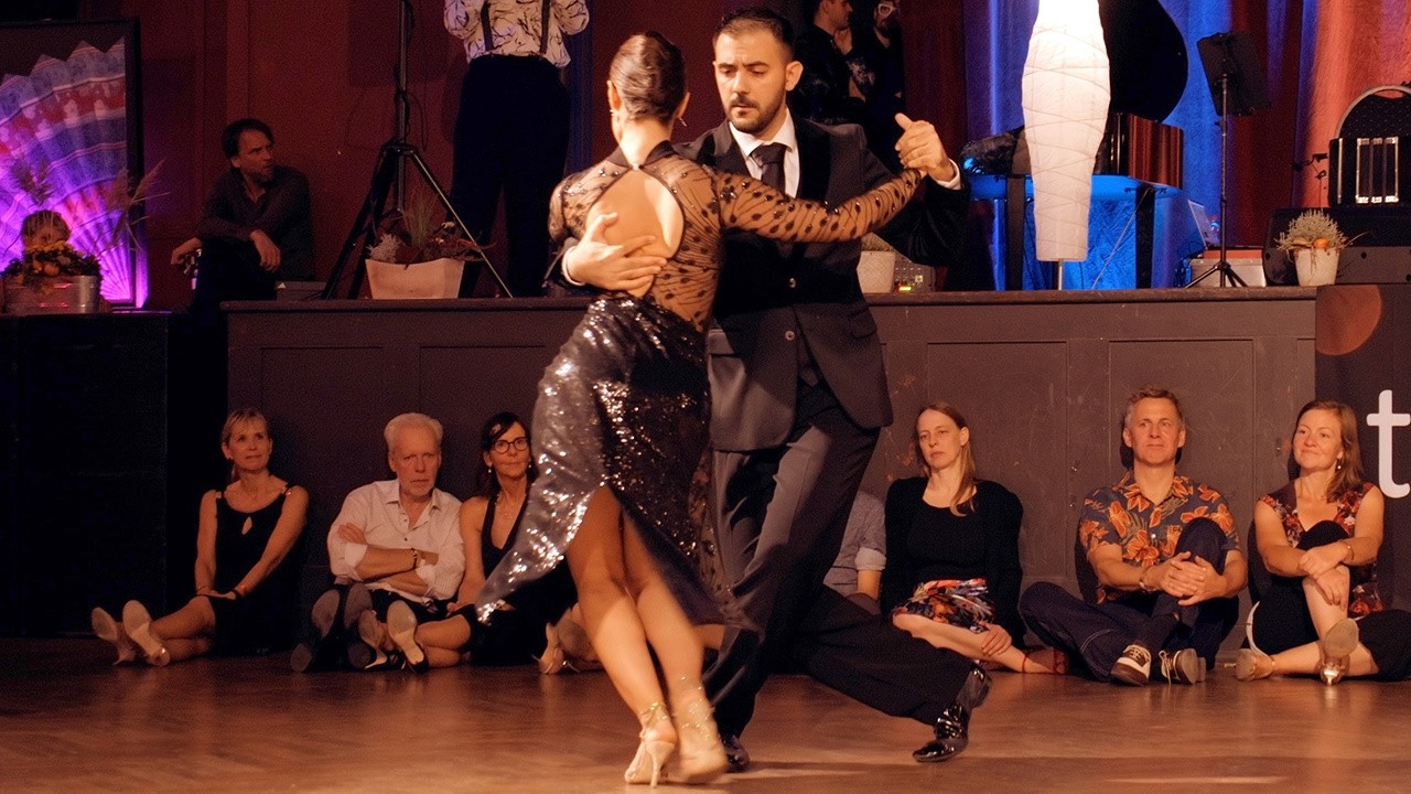 Dulce Lauria and Adrian Romeo Ferreyra – El corazón me engañó at Tango Tage Halle 2024