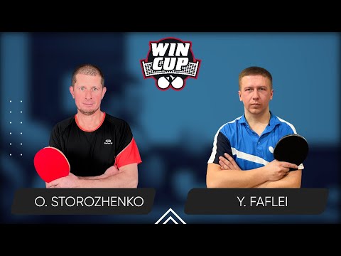 23:15 Oleksandr Storozhenko - Yevhenii Faflei West 6 WIN CUP 27.01.2024 | TABLE TENNIS WINCUP