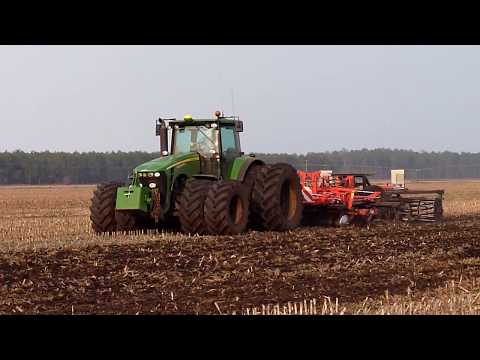 Décompactage et déchaumage (2011) | Deep soil tillage | Grubbern | John Deere 8430 Sound