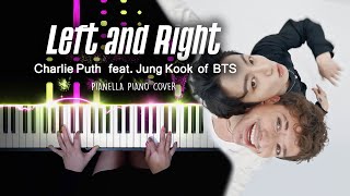 Charlie Puth BTS Jung Kook - Left and Right  Piano