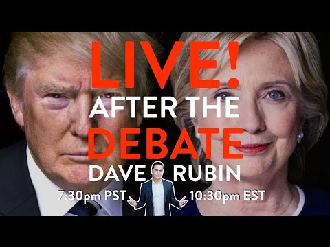 Live with Dave After the Presidential Debate | DIRECT MESSAGE | Rubin Report