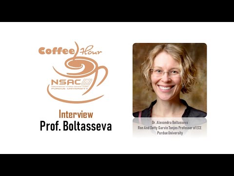 [Coffee Hour 2020-10-09] Interview Prof. Boltasseva: self-doubt and great mentors