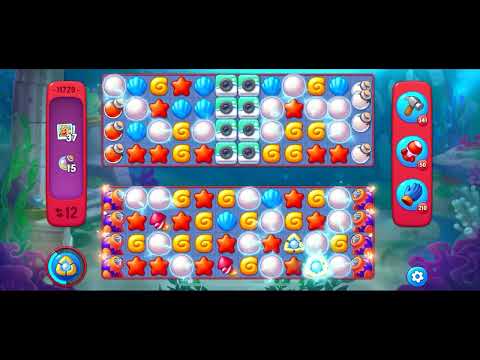 Fishdom Hard level 11729 no boosters フィッシュダム ハード