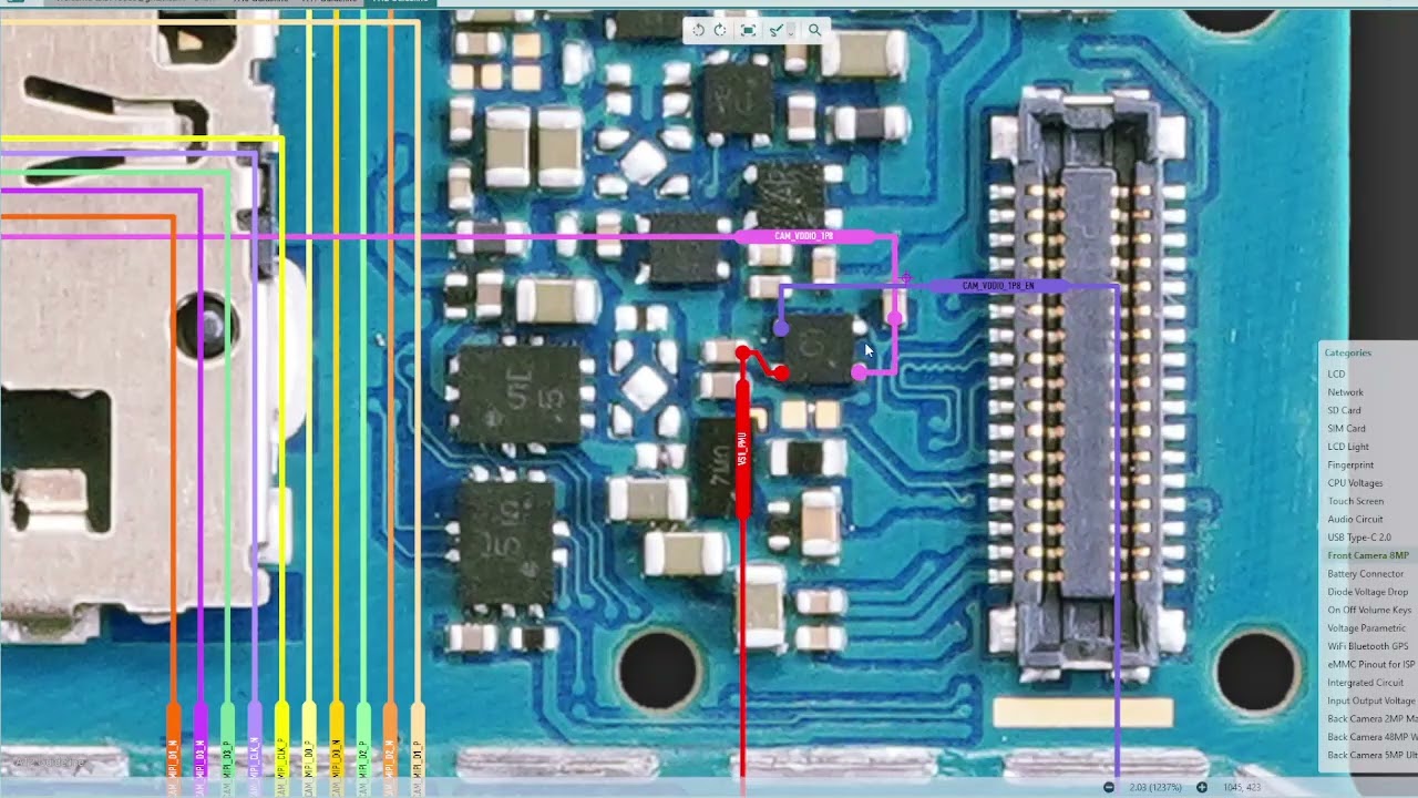 Samsung A12 SM-A125 Full Block Diagram