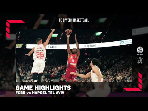 FC Bayern München Highlights | FCBB - Hapoel Tel Aviv 72:82 | EL 25/26